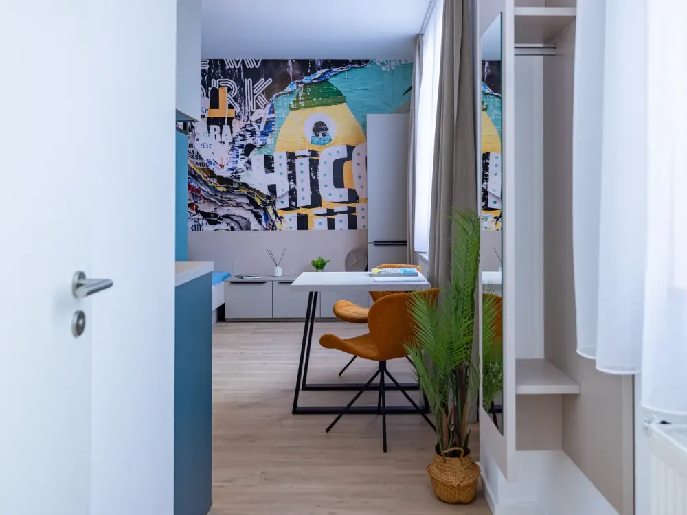 1-Room New Build Apartment - Fully Furnished!