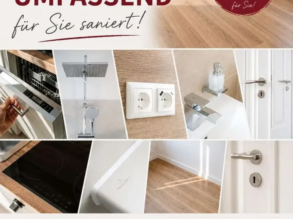 Renovated Old Building Charm with Elegant Balcony Access