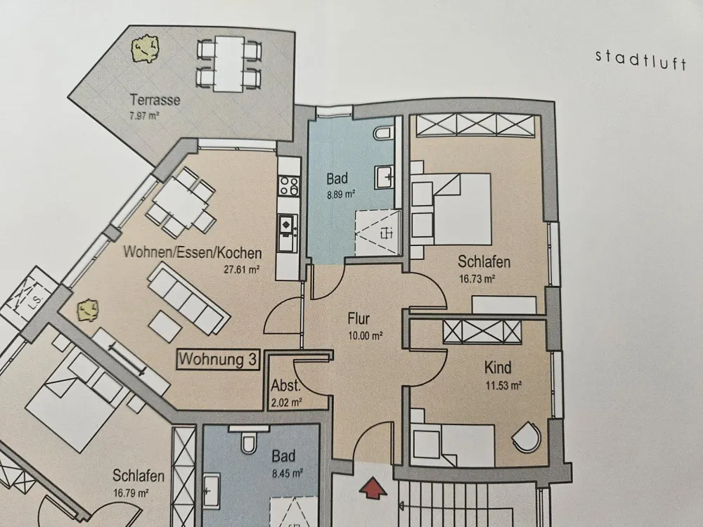 Exklusive 3-Zimmer-Neubauwohnung mit Garten in Paderborn-Elsen