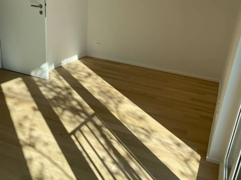 New Build: Exclusive Top-Layout 2-Room Terrace Apartment with Green View & Fitted Kitchen in Prime Location
