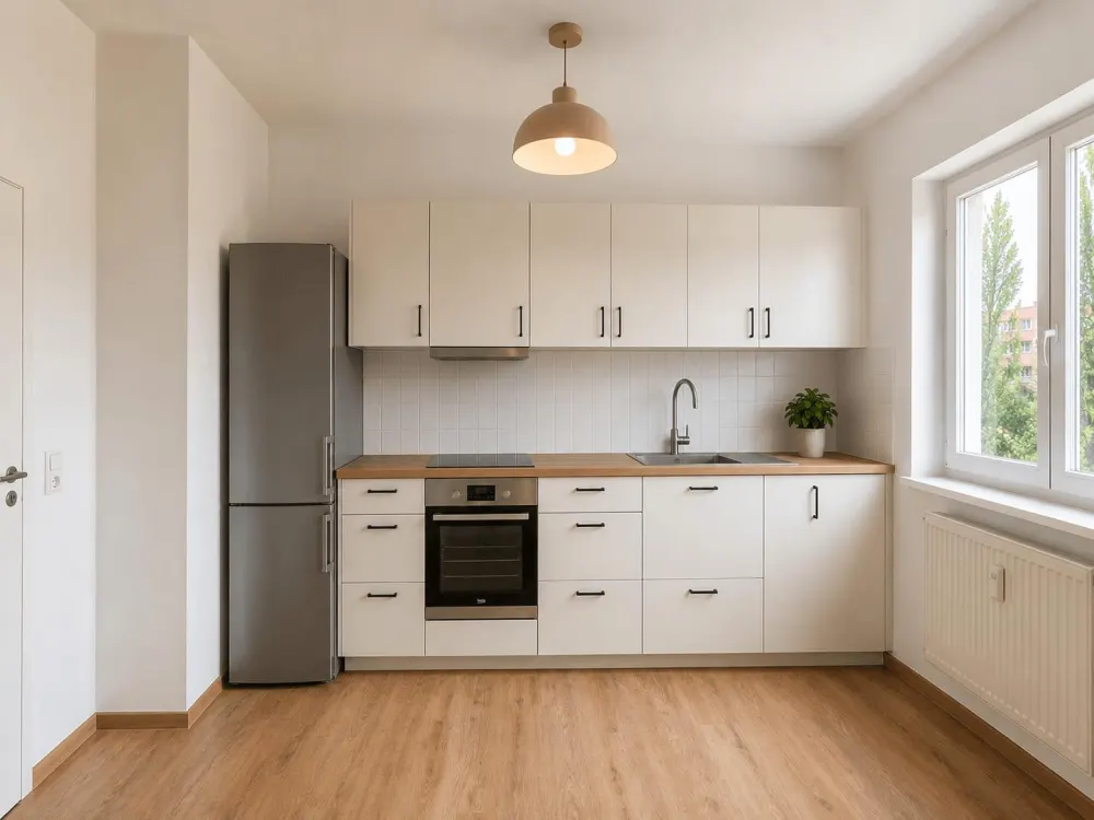 Furnished 2-Room Apartment in Dresden-Reick with Balcony