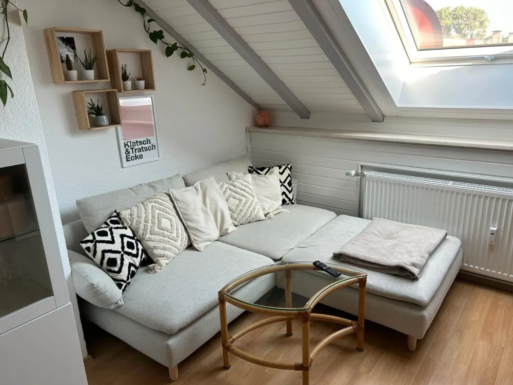 Beautiful 2-Room Attic Apartment in Kandel