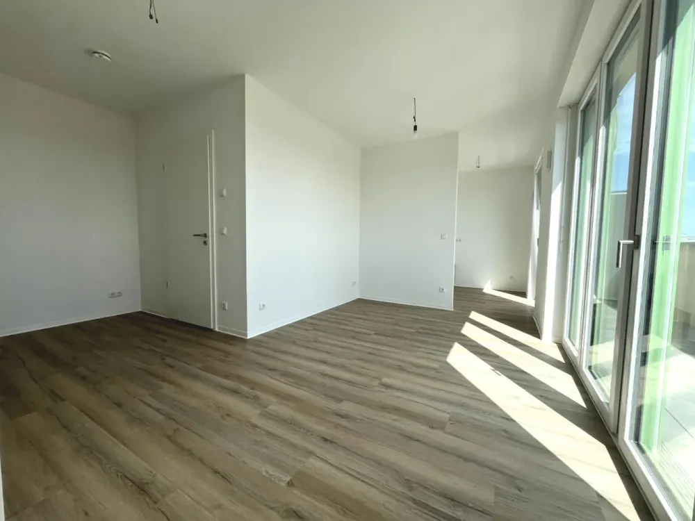 Bright 2-Room New-Build Apartment with Spacious Roof Terrace in the Center | Optional Fitted Kitchen
