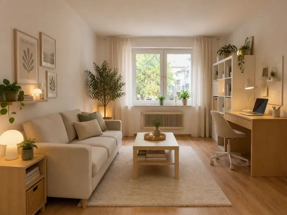 Bright & inviting: well-maintained 2-room apartment in the city centre!