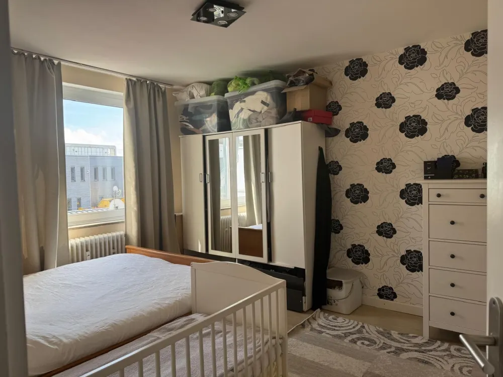 3-room apartment with balcony and garage in Leverkusen-Bürrig