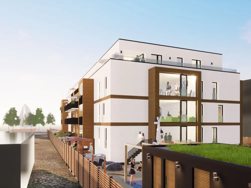 Stylish 2-Room Apartment at the City Harbor