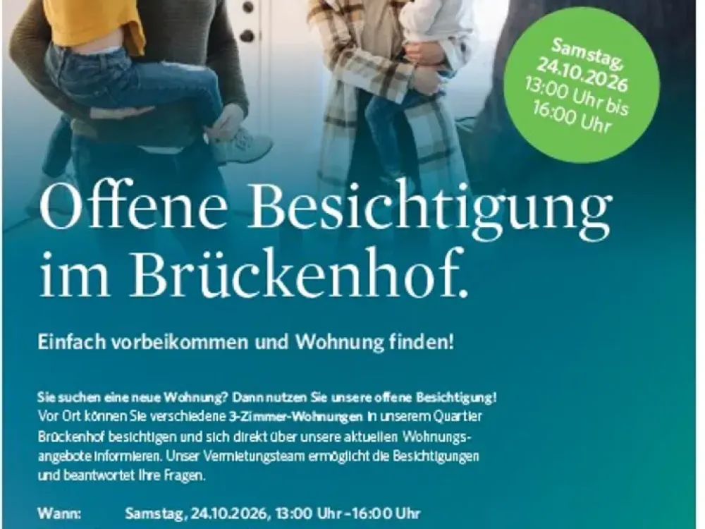 Open House Day Saturday 24.10.2026 from 13:00 - 16:00, Meeting point at Carlo-M