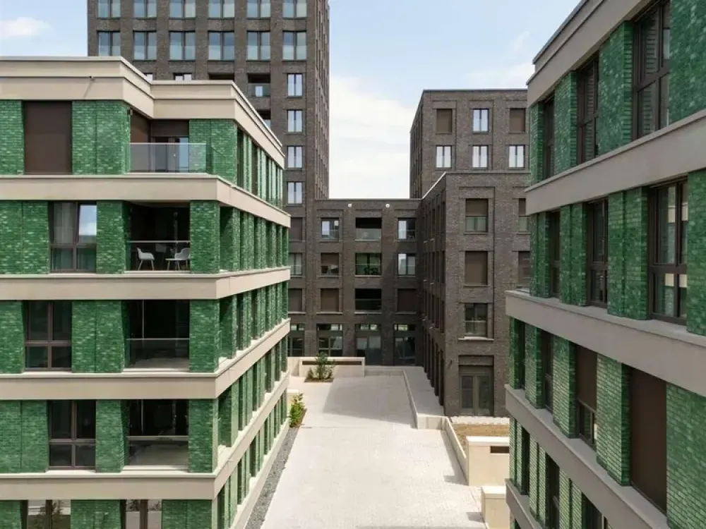 First occupancy at the nature reserve: 2-room apartment with terrace on the ground floor, 74.46 m²