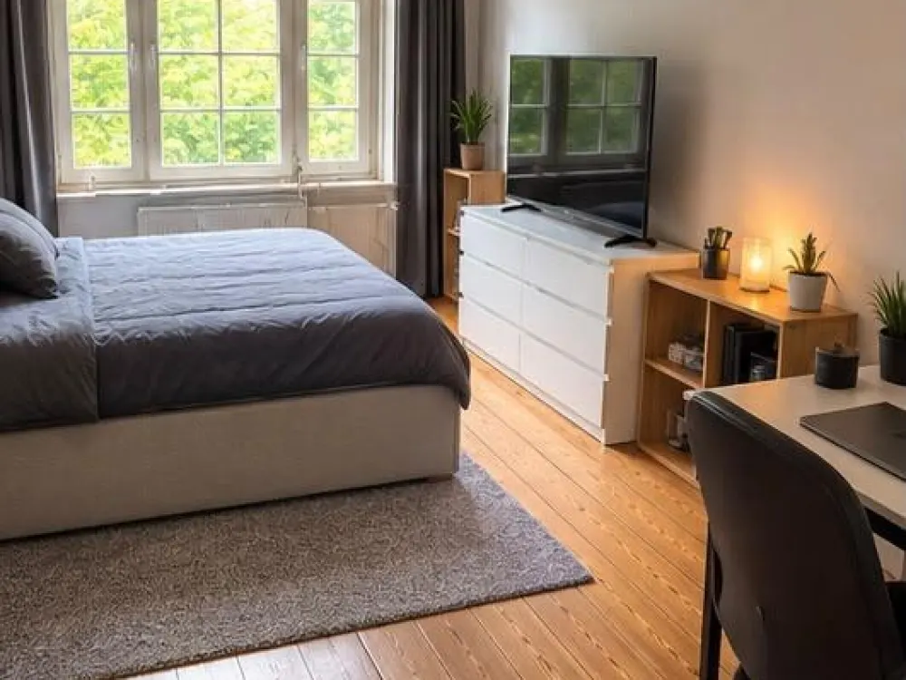 2 Zimmer-Wohnung mit Balkon und Einbauküche - Hamburg-Barmbek