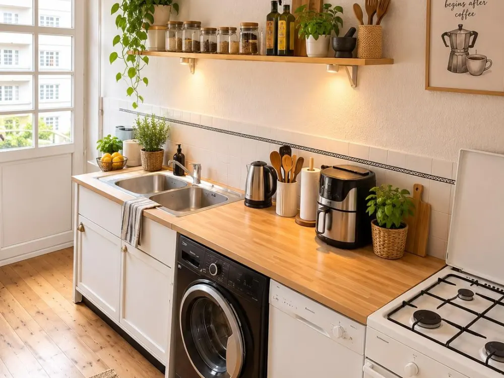 2 Zimmer-Wohnung mit Balkon und Einbauküche - Hamburg-Barmbek