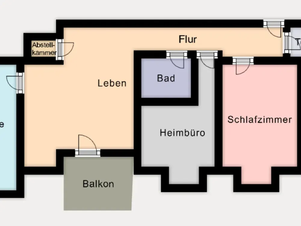 Spacious 3-Room Apartment with Balcony, 87.89 m² at Struthbachweg 23, Kassel