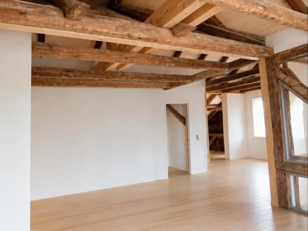 Unique Attic Loft in First Occupancy After Renovation