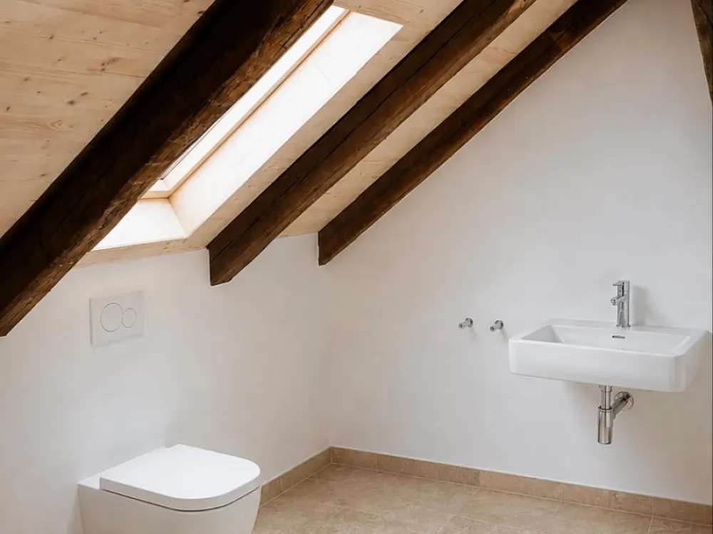 Unique Attic Loft in First Occupancy After Renovation