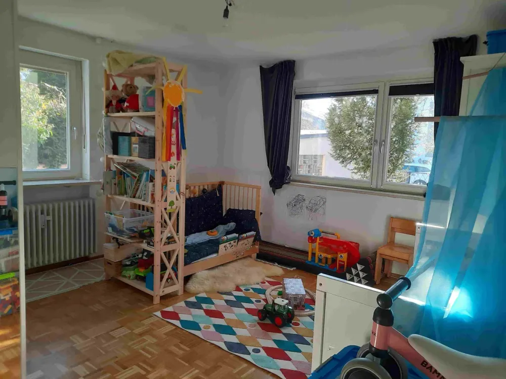 Sunny 3-Room Apartment with Terrace and Garden in Karlsfeld