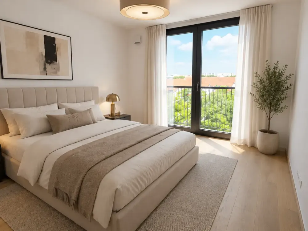 Sonne von morgens bis abends: 3-Zimmer-Maisonette mit drei Dachterrassen in Schwabing (4.11)
