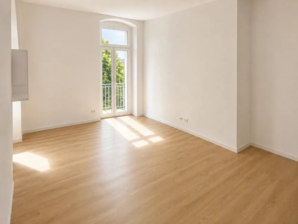 First occupancy after renovation: Bright 3-room apartment with large balcony