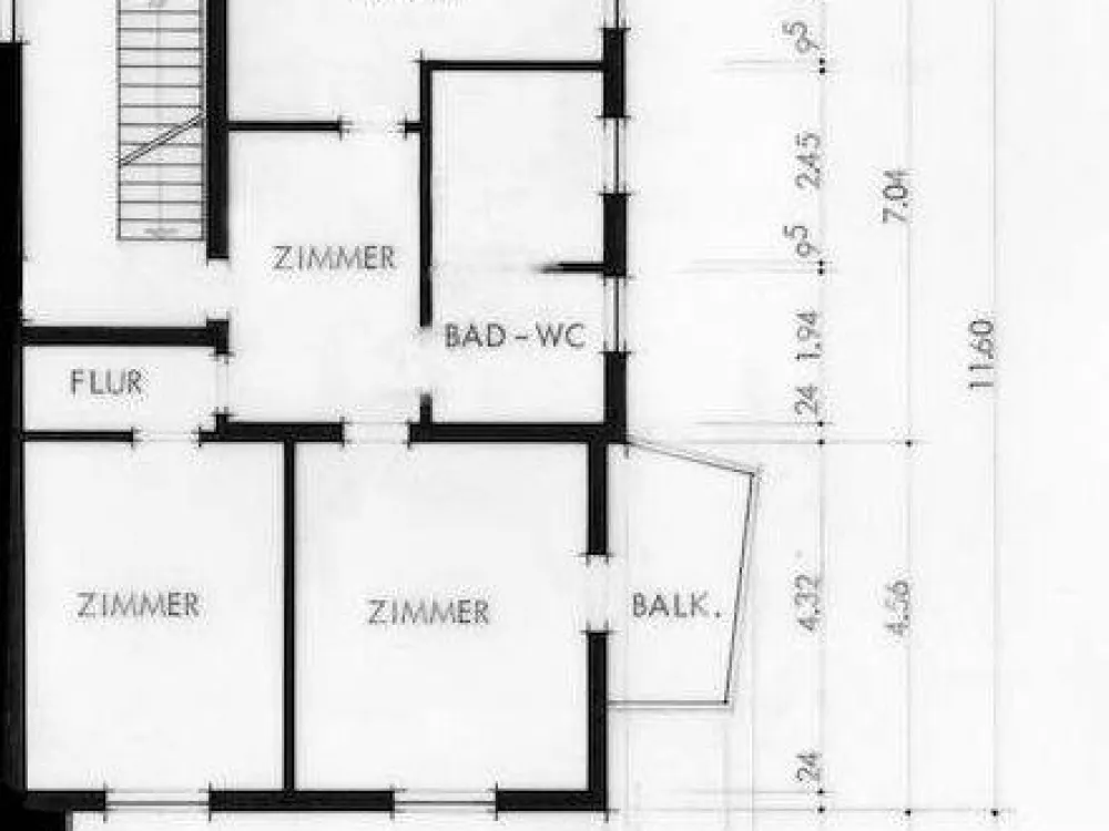 2.5-Room Apartment with Built-in Kitchen in Leonberg